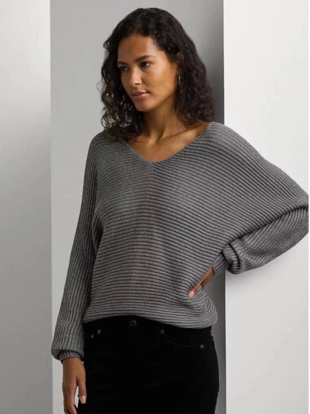 Lauren Ralph Lauren Metallic Sweater Women's NWT Size M